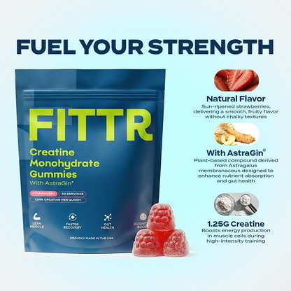 Daily Creatine Gummies - Fittr Creatine